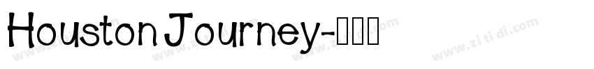 Houston Journey字体转换
